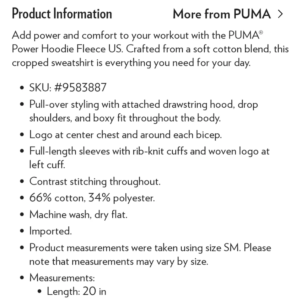 Puma Sweater - Picture 15 of 15